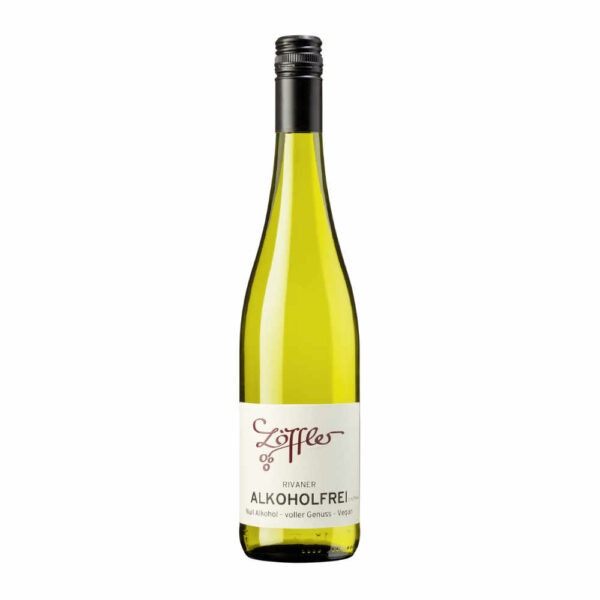 2023  AlkoholFreier Wein Rivaner (<0,5%) Null Alkohol - Voller Genuss - Vegan