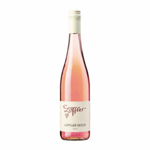 Löffler Secco Rosé Deutscher Perlwein mit zugesetzter Kohlensäure lieblich